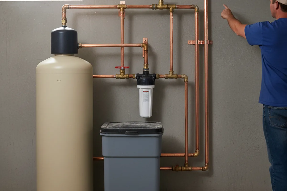 Whole-house water treatment system installed in Capitol Heights