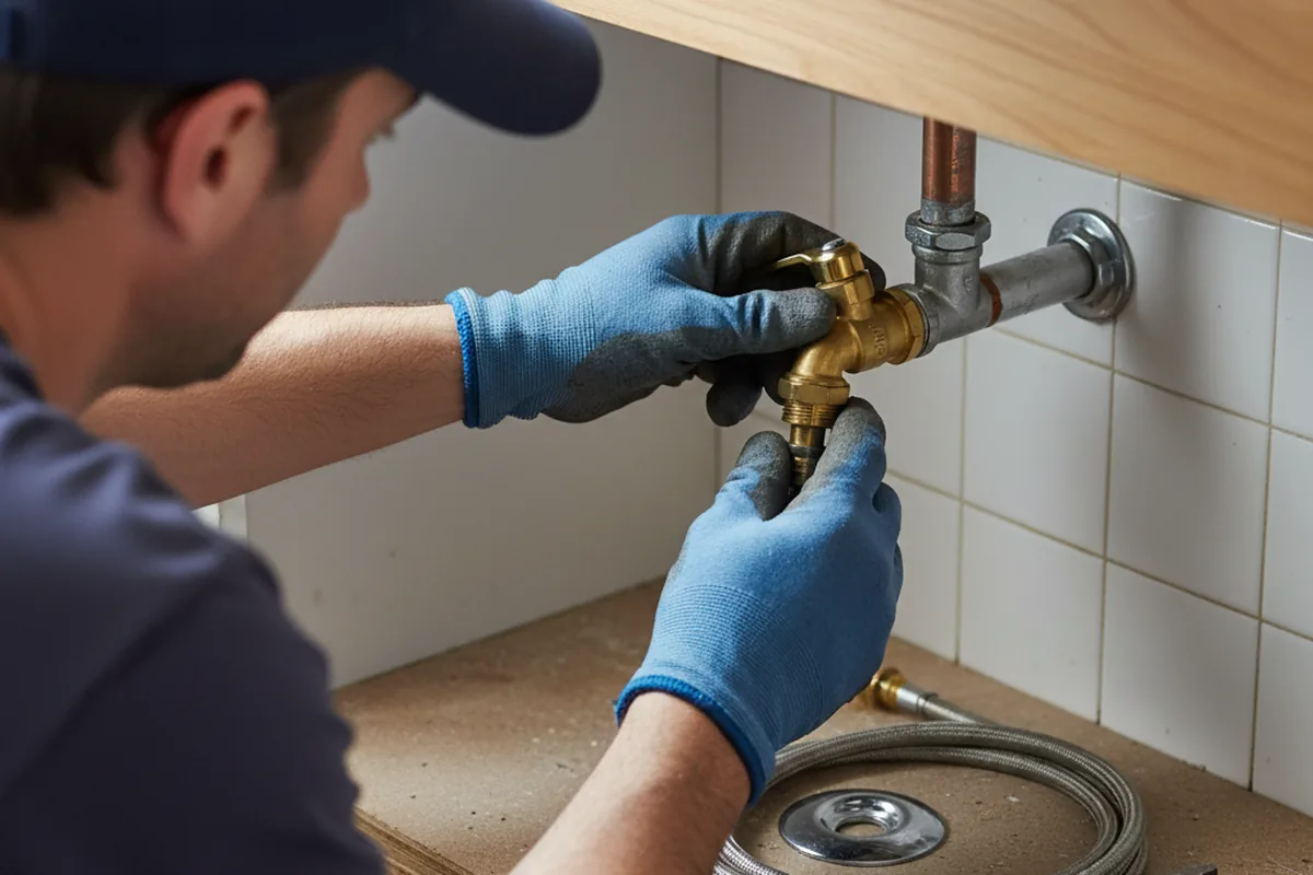 Shutoff valve and fitting work during Faucet and Fixture Repair in Capitol Heights